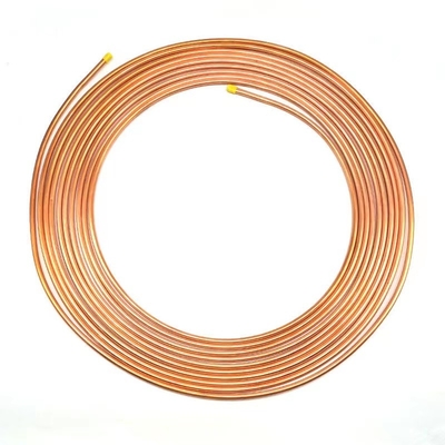 Cold Water Capillary Copper Tube Pipe For Refrigerator 3/4"  5/16"